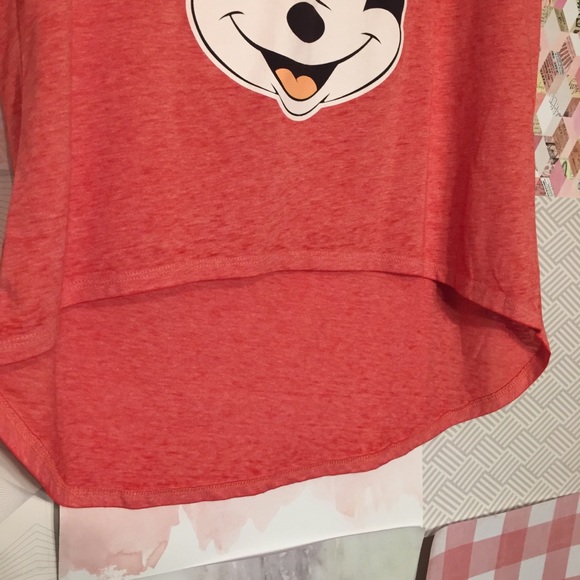 Disney | Mickey Mouse Red Baseball Tee Shirt - Picture 4 of 8